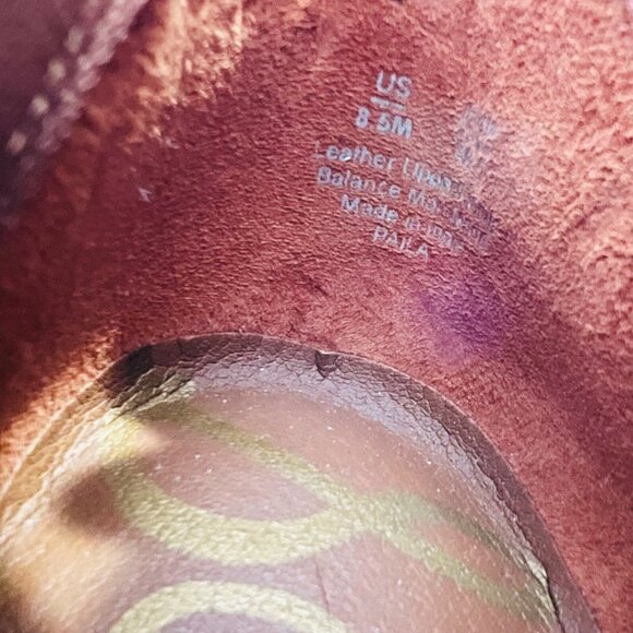 ❤️ Sam Edelman Paila booties in brown size 8.5M - Picture 7 of 8